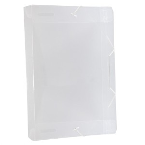 PASTA ABA ELASTICA TRANSPARENTE. 4CM ALAPLAST