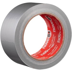 FITA ADESIVA SILVER TAPE 50MM X 25M PRATA - NOVE54