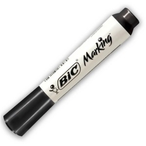MARCADOR PRETO PARA QUADRO BRANCO MARKING - BIC