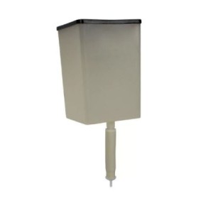 RESERVATORIO PLAST. 800ML COM TAMPA (P/ SABONETE LIQUIDO) NOBRE CITY