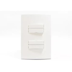 INTERRUPTOR 4 TECLAS SIMPLES CONJUNTO 4X2 SLEEK - MARGIRIUS