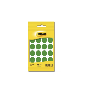 ETIQUETA ADESIVA P CODIFICACAO 12MM VERMELHO TP12 - PIMACO