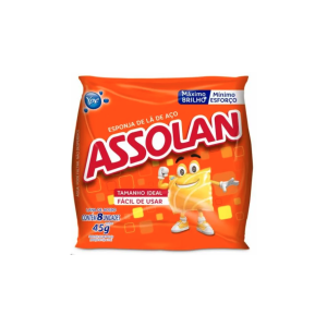 ESPONJA DE AÇO 45G - ASSOLAN