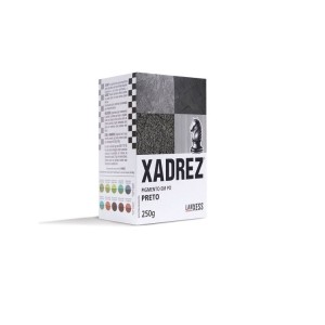 PIGMENTO EM PO XADREZ 250GR PRETO LANXESS