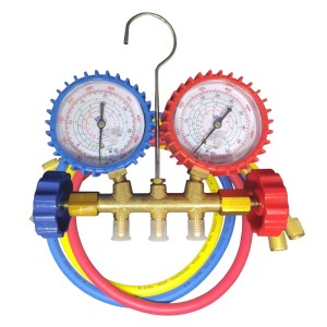 MANIFOLD VIX BRONZE R410A COM MANGUEIRA 90CM