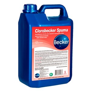 DESINFETANTE CLORADO SPUMA 5L -  BECKER