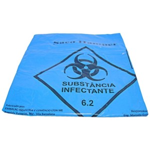 SACO HAMPER AZUL 90X90 200L - PLASKEM