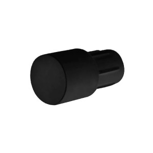 SUPORTE PINO PLASTICO PRETO 6MMX8MM C/100UN