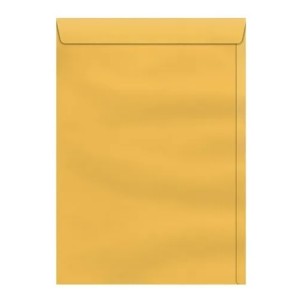 ENVELOPE SACO OURO 240 X 340MM VIA BRASIL