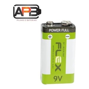 BATERIA CARREGAVEL INDIVIDUAL - TENSAO 9V - REF.: KP-BT9V