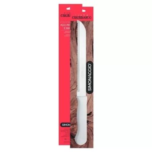 FACA PAO INOX CABO PLASTICO SIMONAGGIO  -  REF 1405-BR