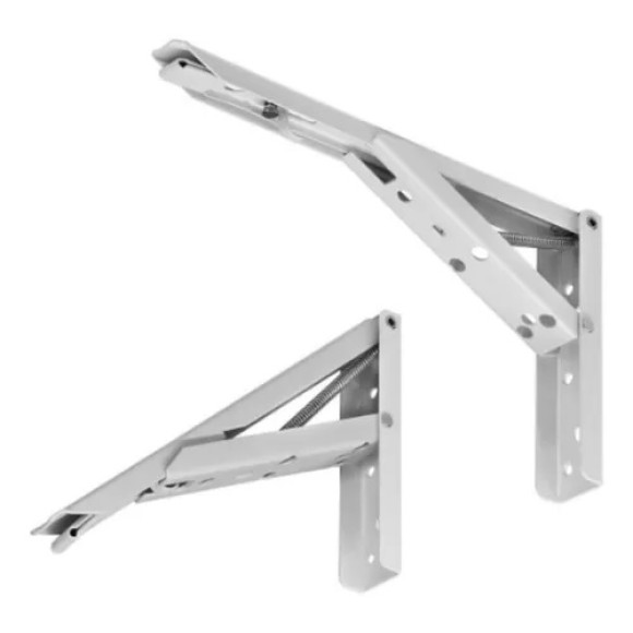 SUPORTE MAO FRANCESA DOBRAVEL RETRATIL REFORCADA 25CM