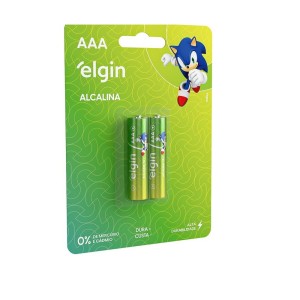 PILHA ALCALINA PALITO AAA - ELGIN