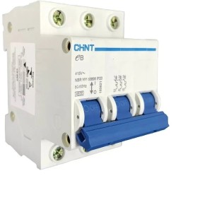 DISJUNTOR TRIPOLAR DIN CURVA C 50A 3KA CHINT