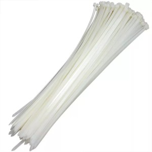 ABRACADEIRA NYLON BRANCA 7,6 X 400