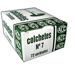 COLCHETE N°7 35MM, ACP