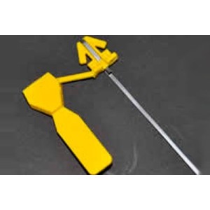 LACRE ANCORA AMARELO FITA METALICA